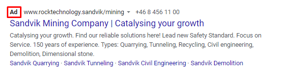 Mining Company SEO